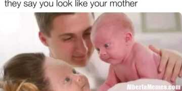 Calgary stampede baby meme