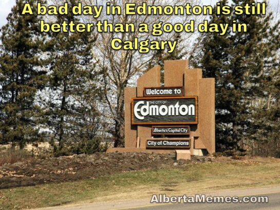 bad day Edmonton and Calgary