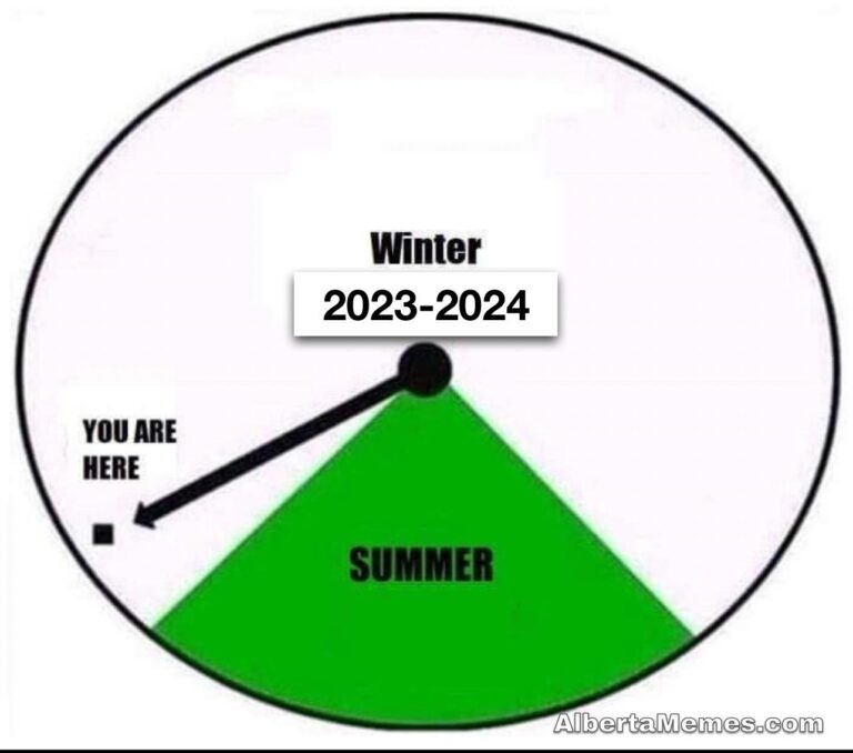 winter is just starting meme