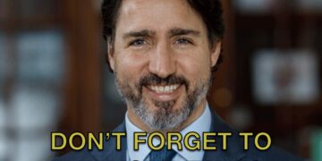 Trudeau tax time meme