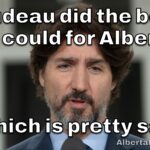 Trudeau Alberta meme