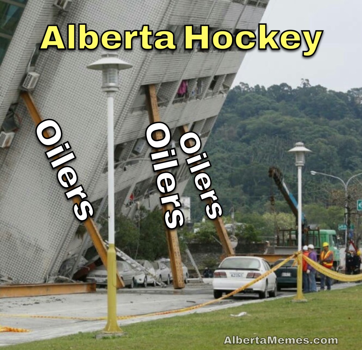 Edmonton Oilers hockey meme 