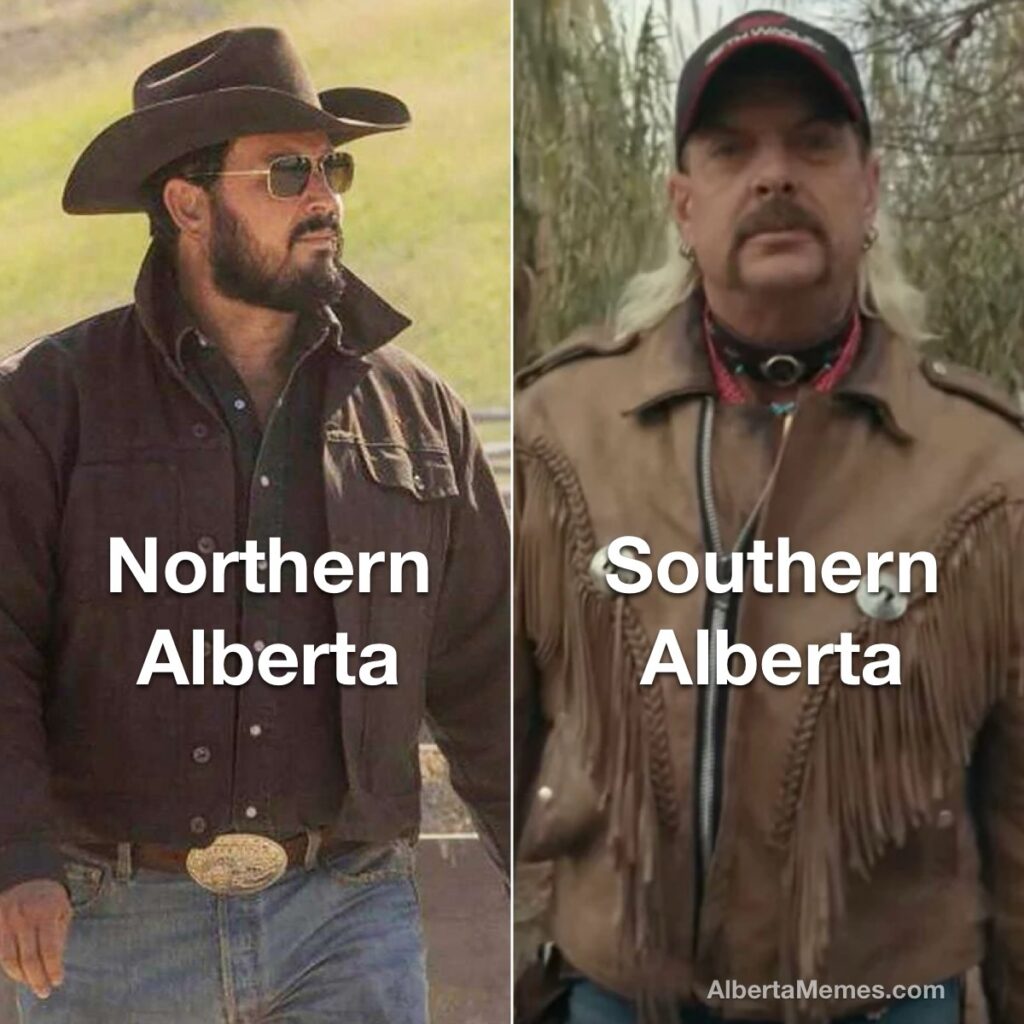 How Alberta Changes as You Drive South