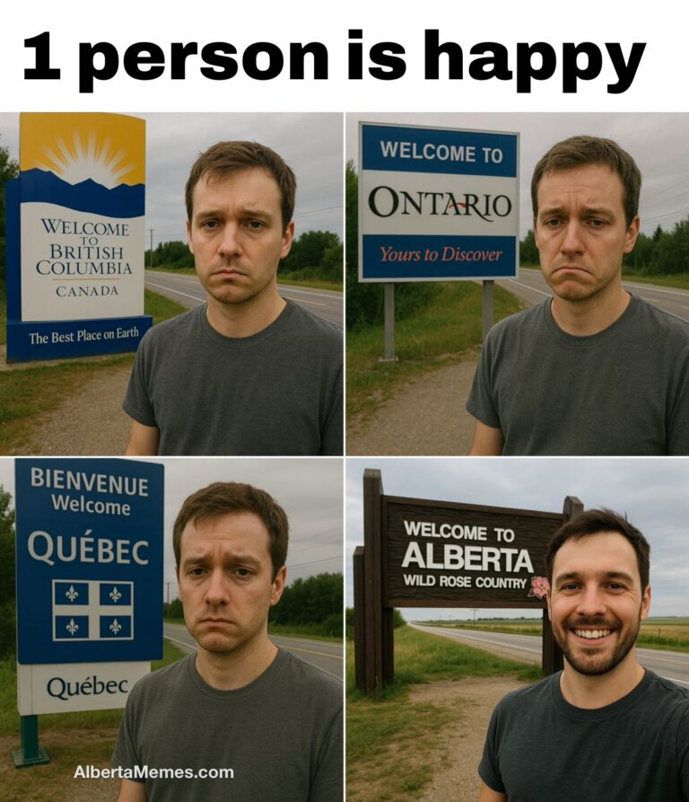 3 provinces later… finally happy in Alberta